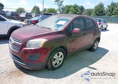 2016 Chevrolet Trax 1Ls из США, поврежденный, VIN 3GNCJKSB5GL155507
